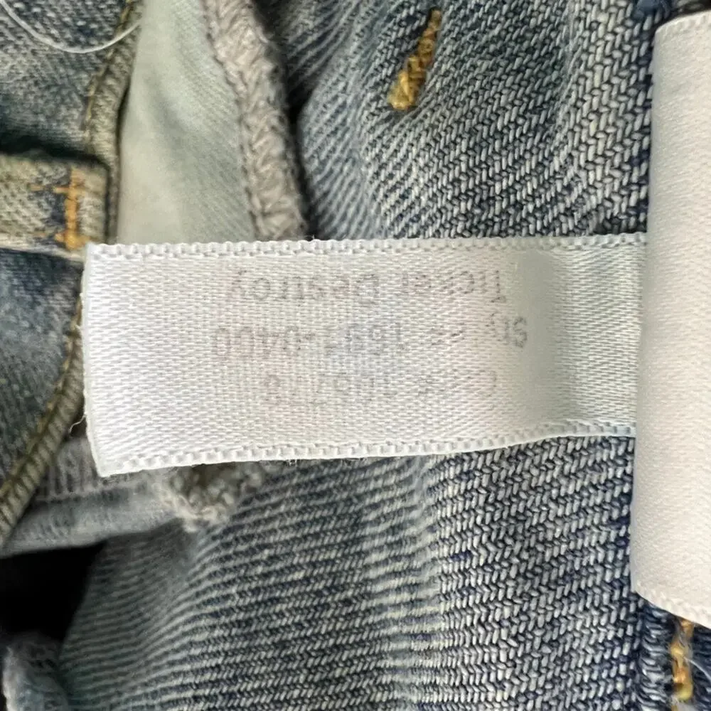 Current/Elliott The Silverlake Zip Skinny Jeans Light Wash Womens Size 24 Waist - Picture 11 of 14